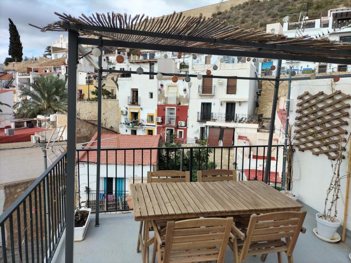 Private Terrace-Romantic-Sea, Castle Views-Central Alicante Exteriér fotografie